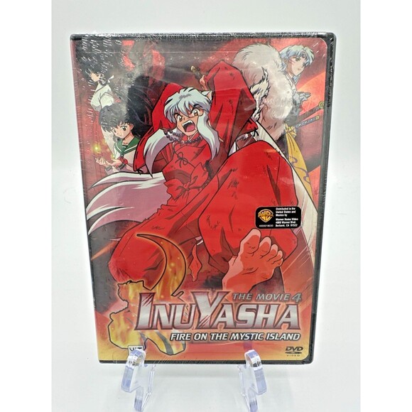 InuYasha Movie 4 Fire on the Mystic Island DVD New Sealed - Picture 1 of 5
